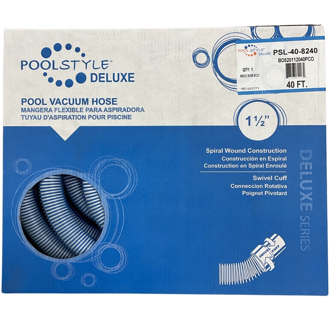 Pool Vacuum Hose - 1.5in - 40ft long