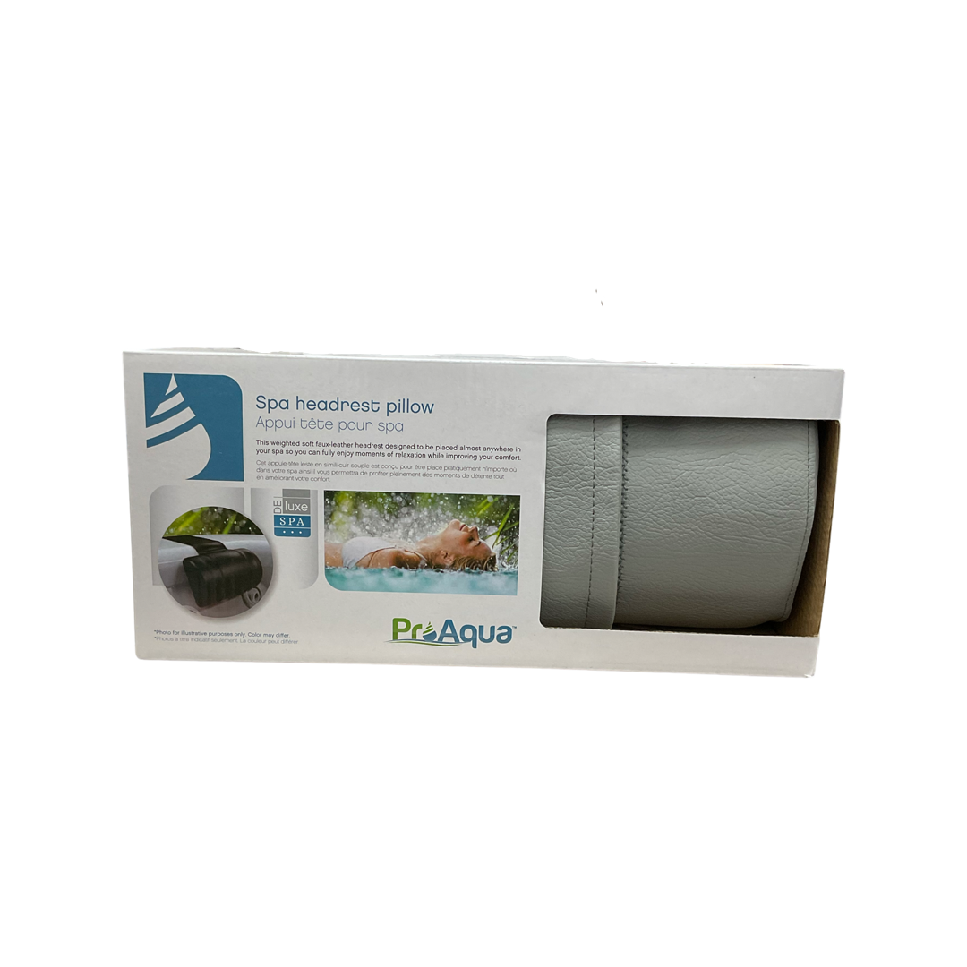 Spa Headrest Pillow - Grey