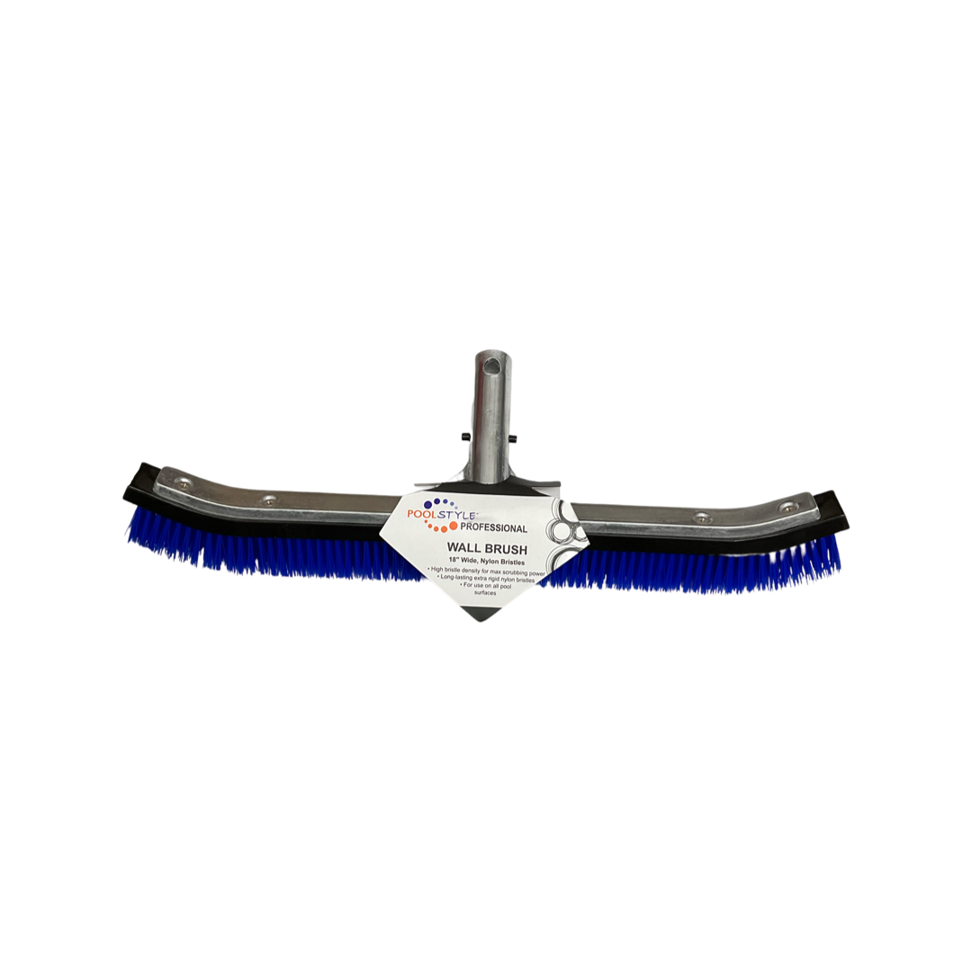 Profession Wall Brush 18in Wide, Nylon Bristles