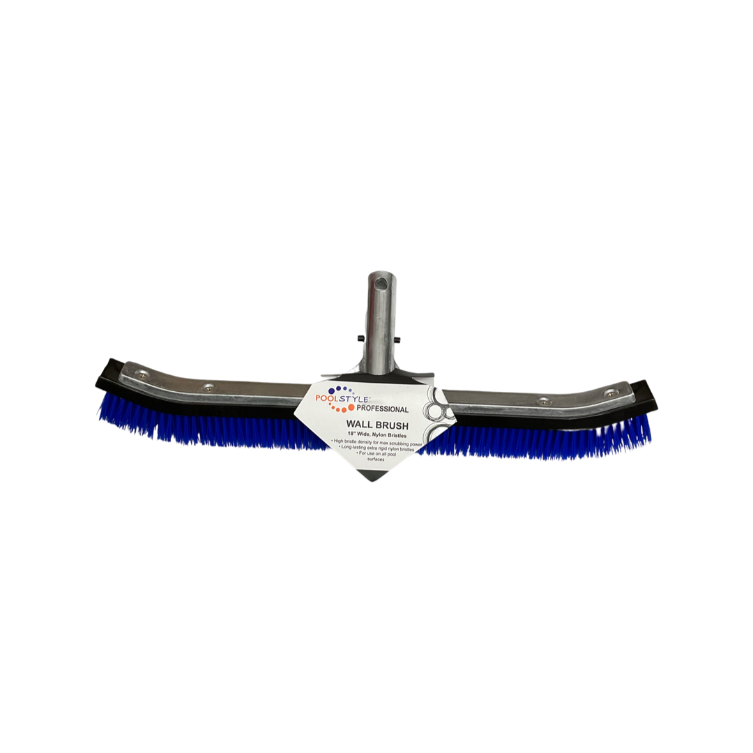 Pool Accessories and Supplies Profession Wall Brush 18in Wide, Nylon Bristles Kelowna, BC